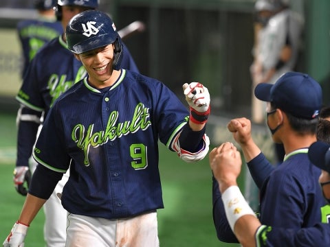 塩見選手が4号ソロ含む2安打2打点。勝利に大きく貢献