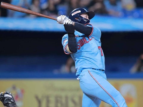 長岡選手が2試合連続の猛打賞