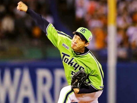 五十嵐投手が無失点に抑える