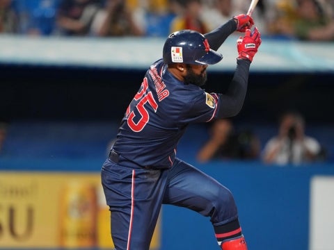 サンタナ選手が2安打2打点！