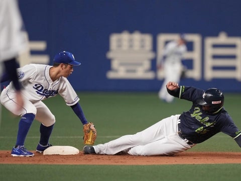 サンタナ選手がマルチ安打＆今シーズン初盗塁