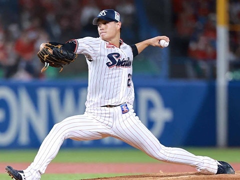 高橋投手が6回1安打無失点の好投