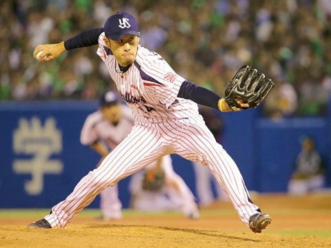 秋吉投手もイニング跨ぎで登板