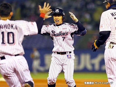 田中浩選手が決勝打！今季初のサヨナラ勝利！