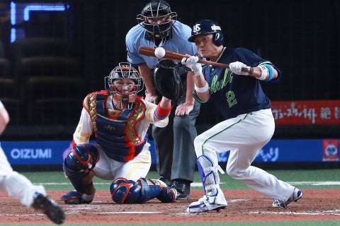 中村選手が犠打で勝利に貢献（マイナビオールスターゲーム2021第1戦）