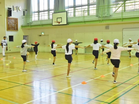 揺れないように…