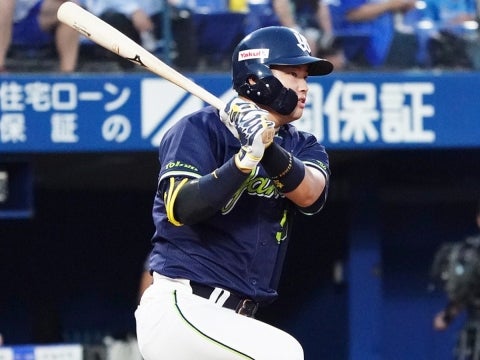 村上選手が8号ソロ含む3安打1打点