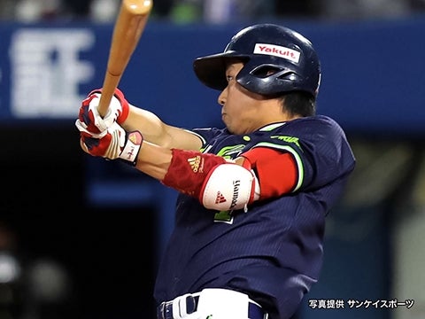 山田選手が先制の35号2ラン