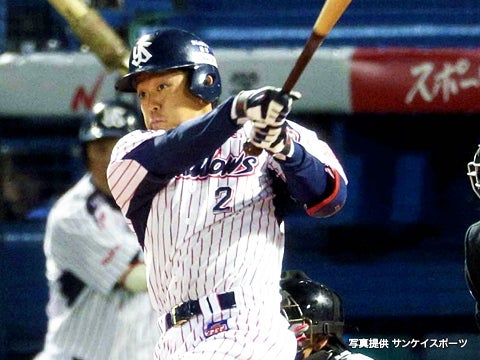 移籍後初安打はタイムリー二塁打