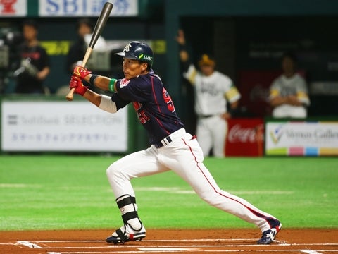 上田選手がマルチ安打と奮闘！