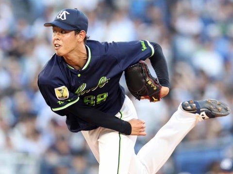 丸山翔投手が2回無失点