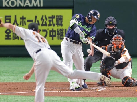 村上選手がタイムリー含む、マルチ安打！