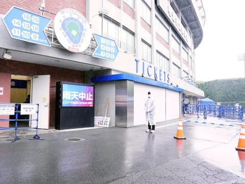 神宮でのオープン戦・福岡ソフトバンク戦は中止に