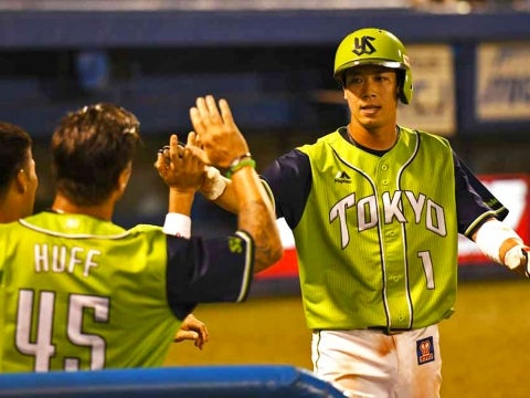 山田選手が3試合連続のアーチで勝利に導く