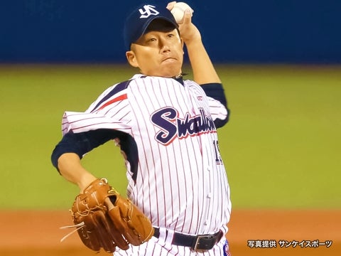 石川投手は5回2失点の粘投