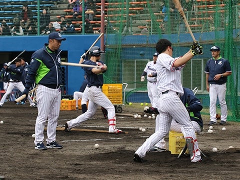 バッティング練習