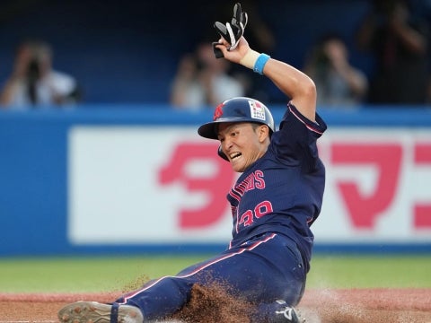 宮本選手が先制タイムリー含む、2打点！