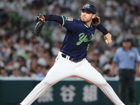 ピーターズ投手が7回途中2失点の力投