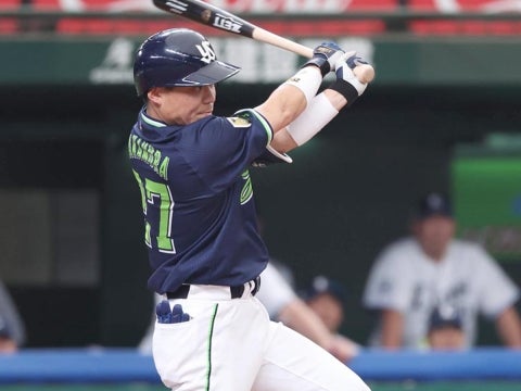 中村選手が先制タイムリー！