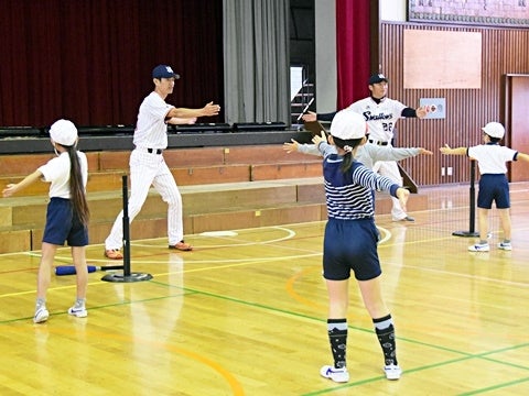 バットを持つ前に