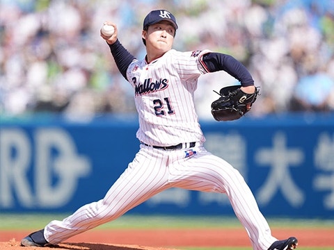 吉村投手が7回1失点10奪三振の好投