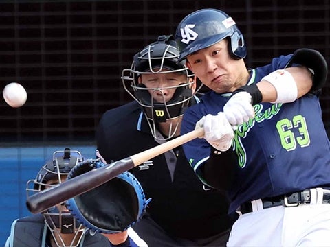 増田選手がマルチ安打