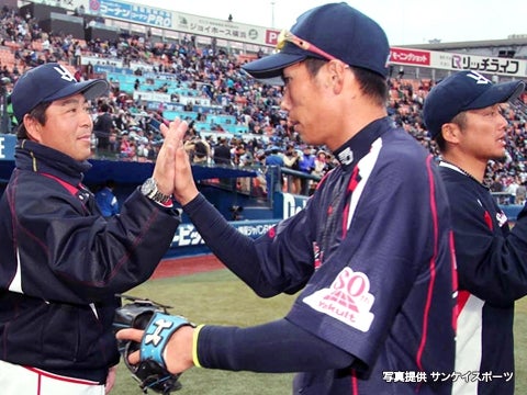 上田選手の勝ち越し打で3連勝！