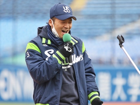 2年ぶりの熱唱！西浦選手による東京音頭