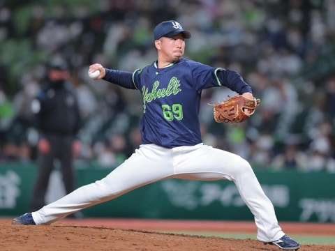 今野投手が好リリーフ