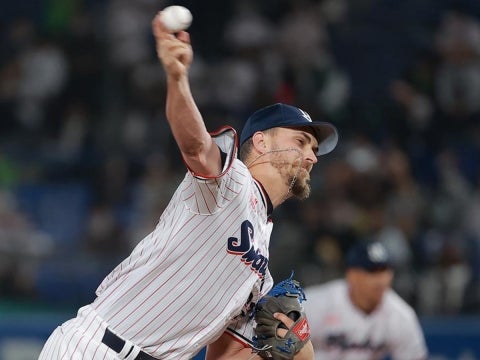 コール投手が好リリーフ