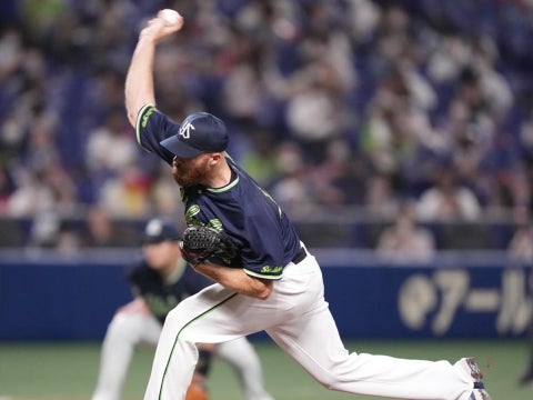 先発・サイスニード投手が6回途中1失点の力投で6勝目！