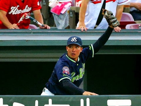 ダイビングキャッチ