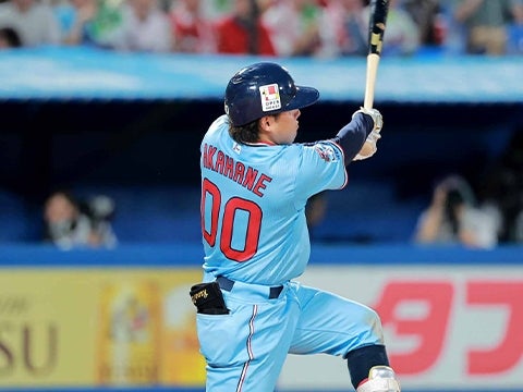 赤羽選手が2号2ラン含む4安打の固め打ち