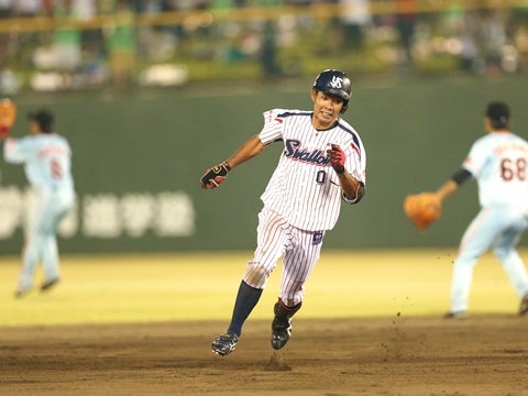 相手の隙をつき三塁到達