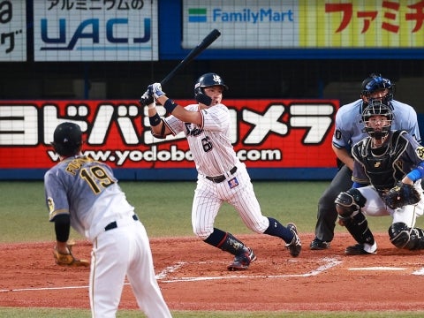 初スタメンでタイムリー