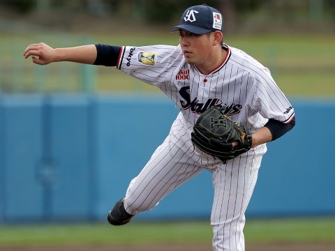 大西投手が無失点に封じる