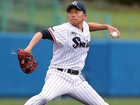 石川投手が実戦初登板