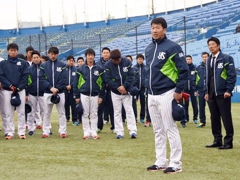 大松選手が入団の挨拶
