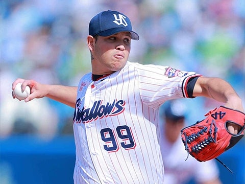 ヤフーレ投手が来日初勝利