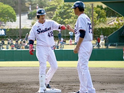 坂口選手を起点に先制！