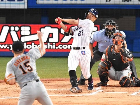 青木選手が6号2ラン含む2安打2打点