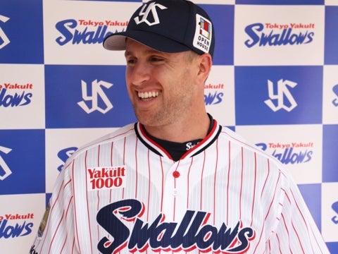 キブレハン選手が入団会見