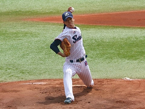 高橋投手が1年ぶりの復帰登板で1イニング三者凡退（イースタン・リーグ）