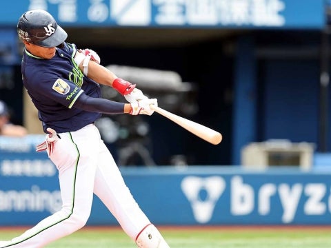 塩見選手が先制の6号ソロ！