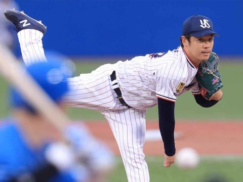 小川投手が8回途中3失点の力投