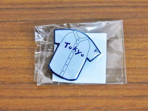 山田選手 復刻ユニホームピンバッジ