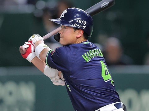 丸山和選手が4試合連続マルチ安打