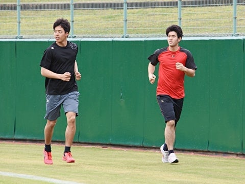 グラウンドでは