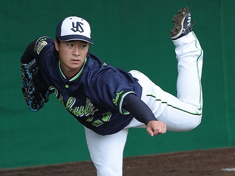 長谷川投手が開幕一軍へ向けアピール
