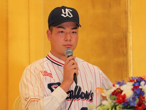  竹山投手「どんなバッターにも強気で」